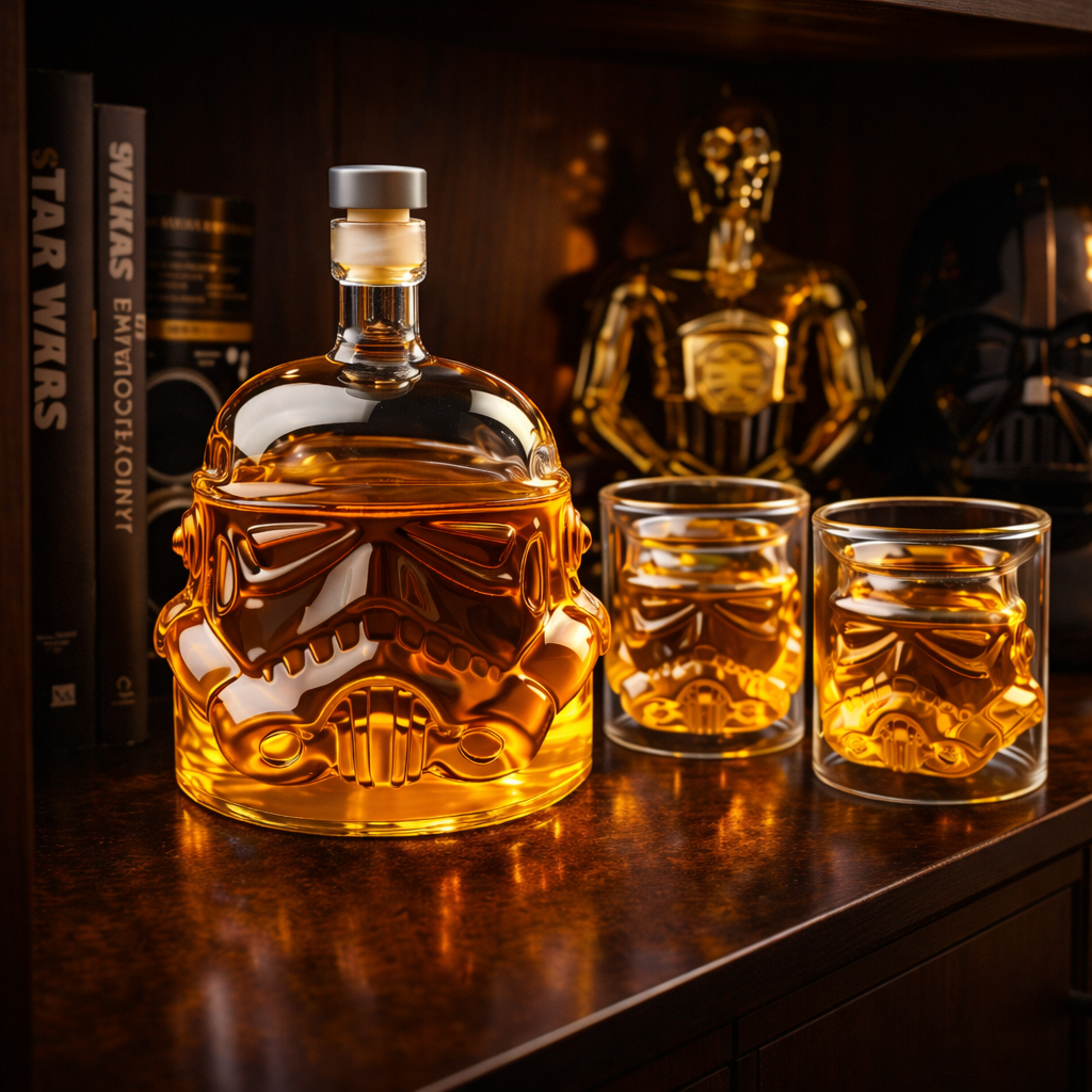 Whisky da Casa - Conjunto de Garrafa e Copos