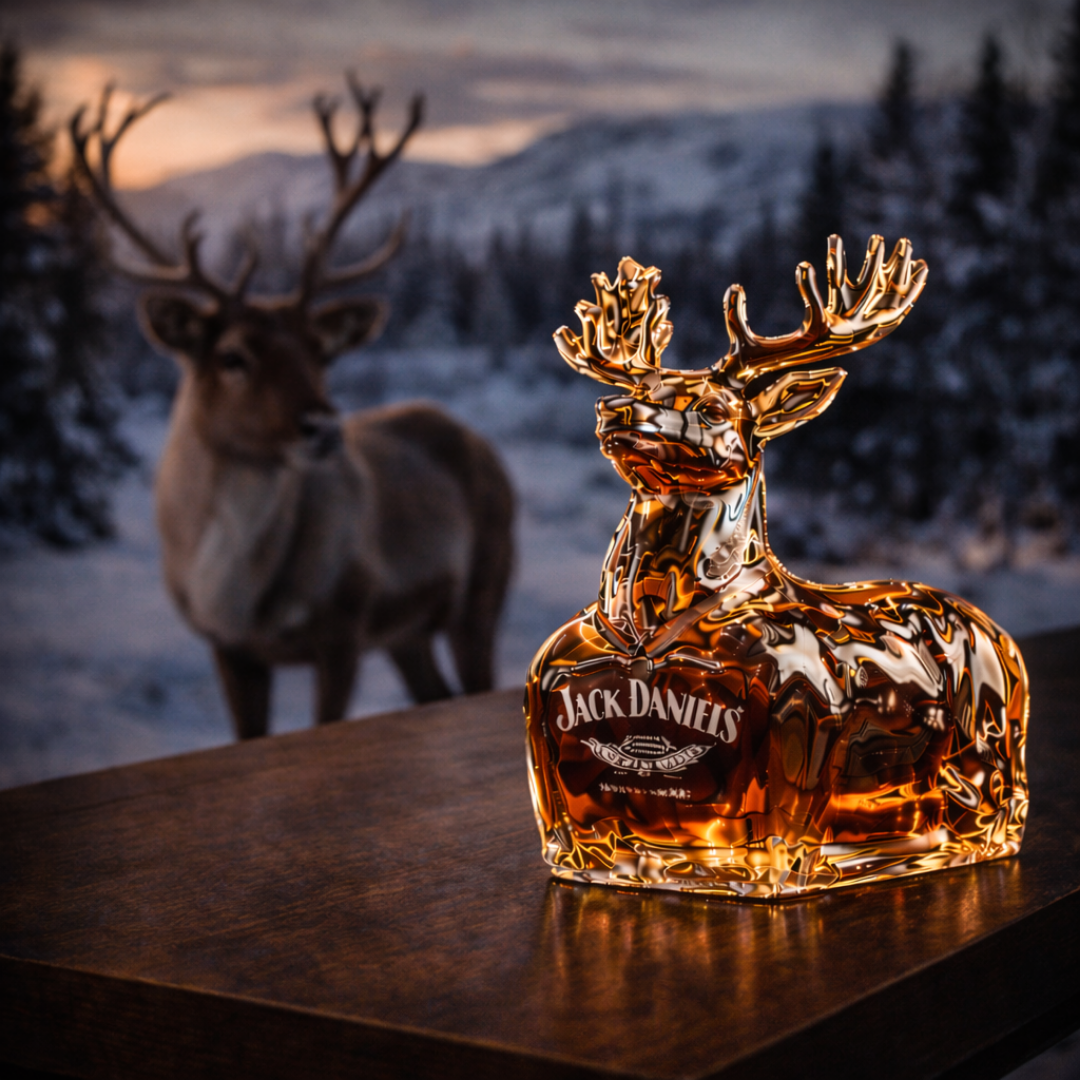 Whisky da Casa Jack Daniel's - Edição Boneco de Neve