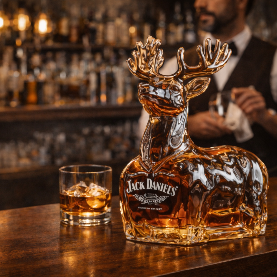 Whisky da Casa Jack Daniel's - Edição Boneco de Neve