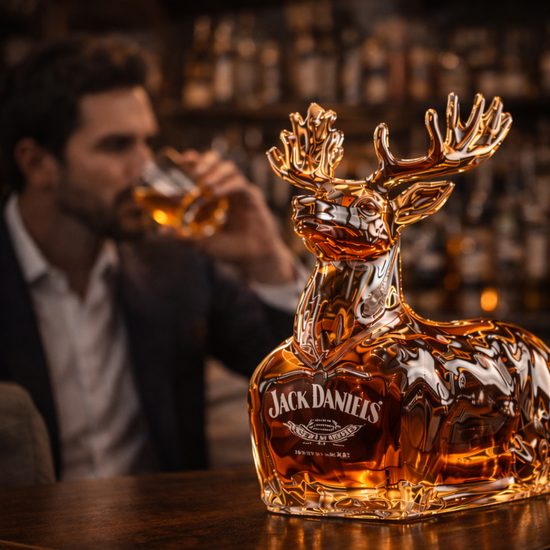 Whisky da Casa Jack Daniel's - Edição Boneco de Neve