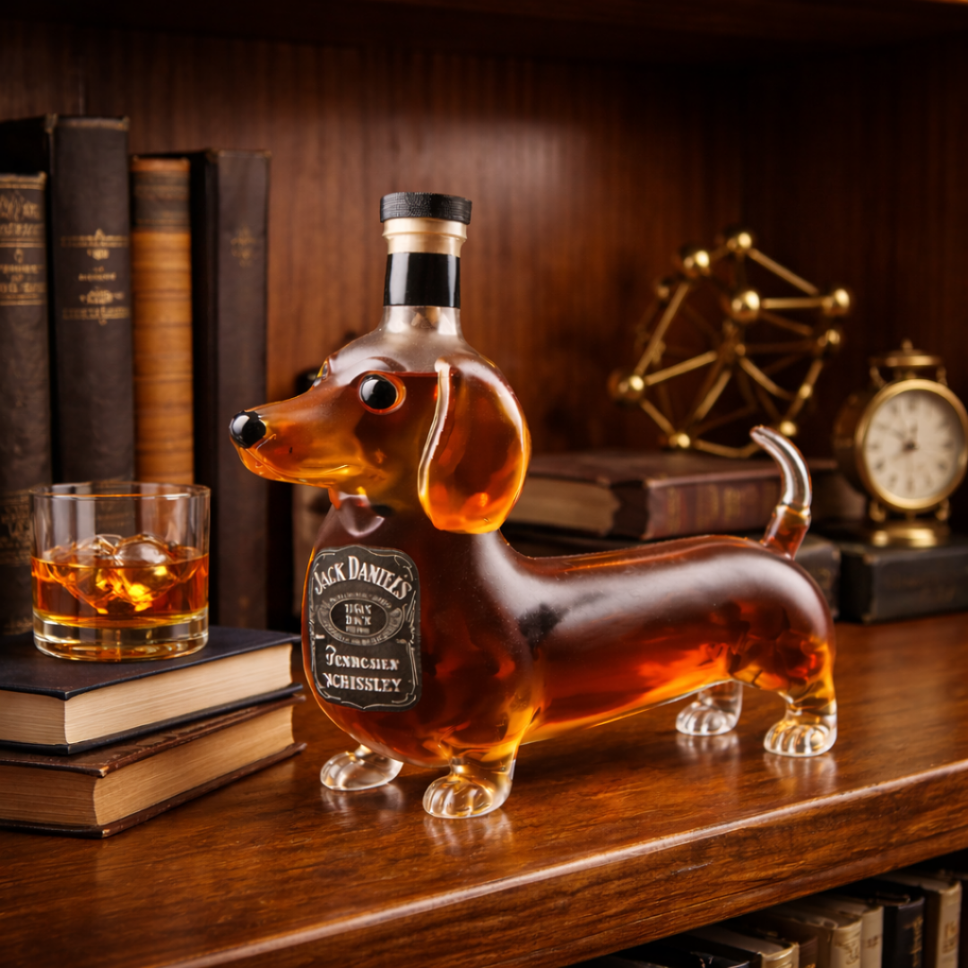Whisky da Casa Jack Daniel's - Edição Dachshund