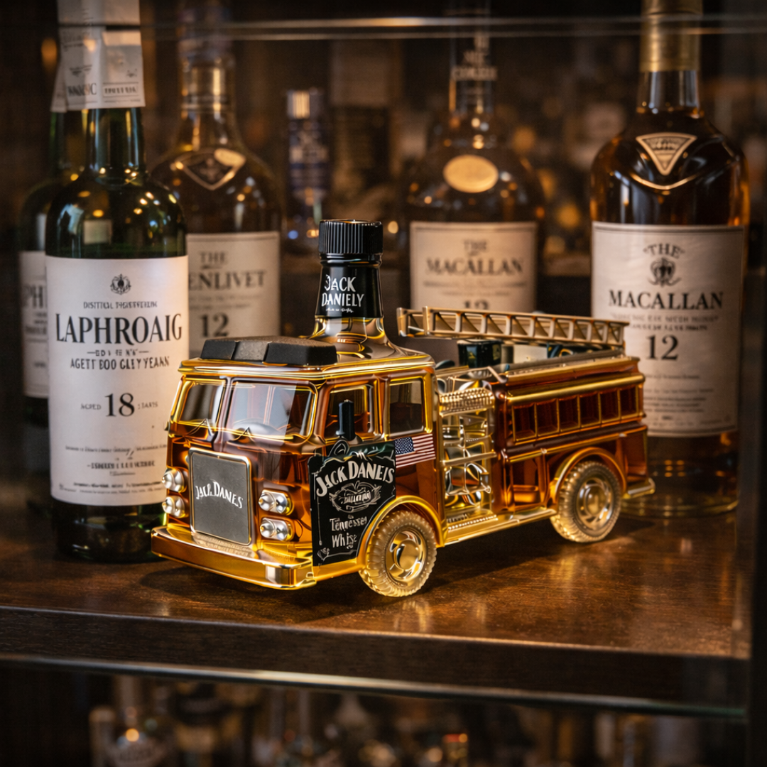 Whisky da Casa Jack Daniel's - Edição Bombeiros
