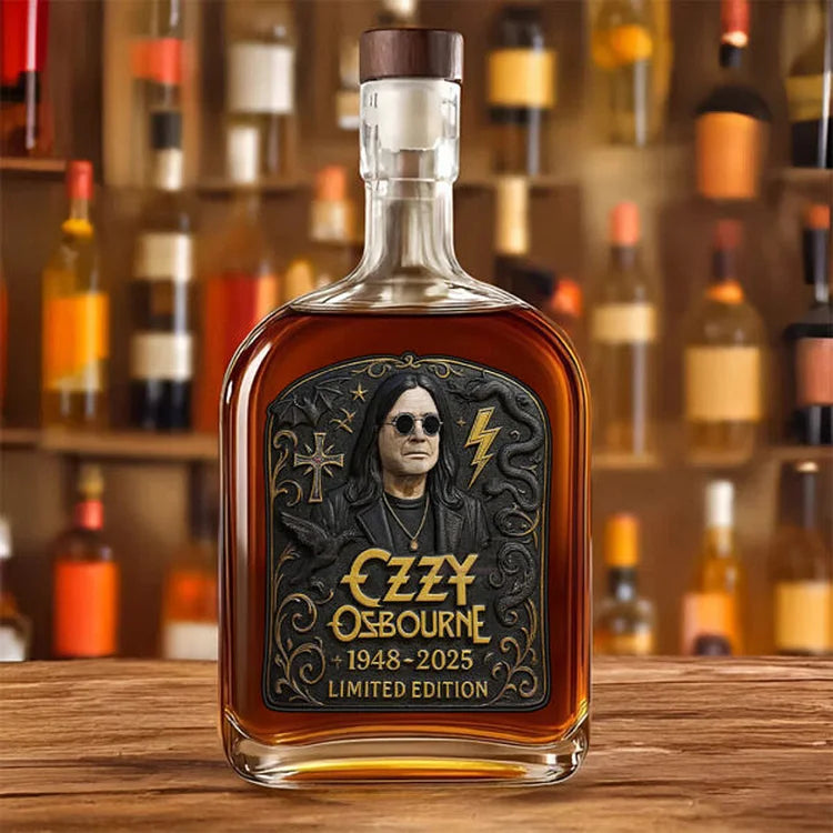 2025 Ozzy Osbourne 25oz Garrafa de Whisky