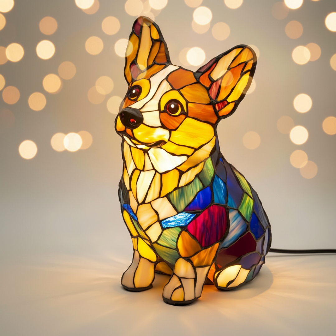 Lampada Decorativa Premium – Graceful Corgi