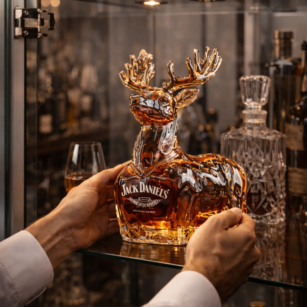 Whisky da Casa Jack Daniel's - Edição Boneco de Neve