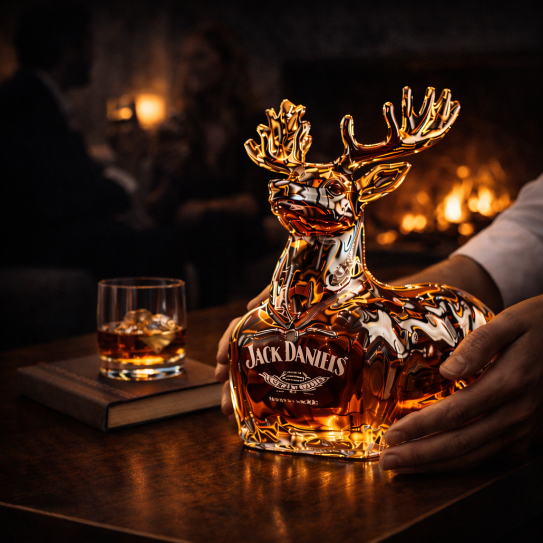 Whisky da Casa Jack Daniel's - Edição Boneco de Neve