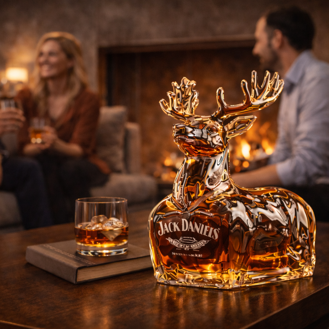 Whisky da Casa Jack Daniel's - Edição Boneco de Neve