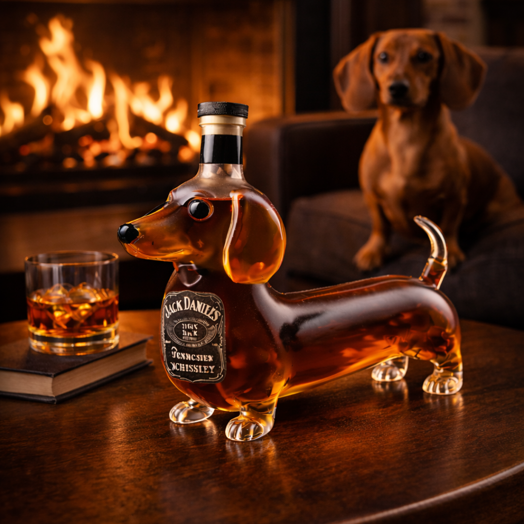 Whisky da Casa Jack Daniel's  - Edição Dachshund